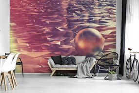 Fototapeta - 3D guľa (254x184 cm)