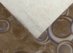 Koberce Breno Metrážny koberec DROPS 33, šíře role 500 cm, hnedá, viacfarebná