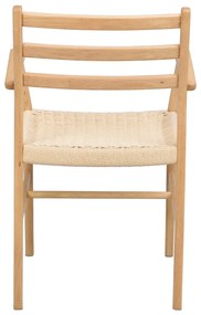 Jedálenská stolička v prírodnej farbe Harlan – Rowico