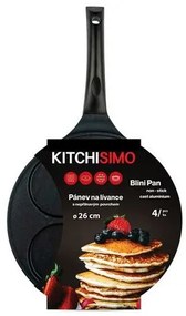 Kitchisimo Panvica na lievance NERO, 26 cm