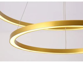 Immax NEO 07218L - LED Stmievateľný luster FINO 93W/230V 60/80cm zlatá Tuya+DO