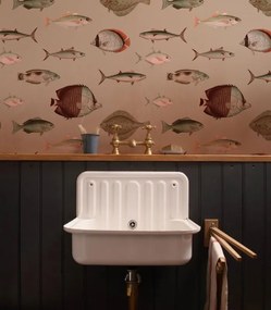 WALLCOLORS Under the Sea Pink wallpaper - tapeta POVRCH: Prowall Sand