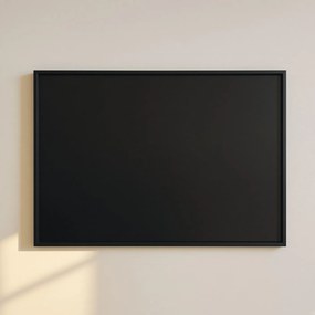 Toptabule.sk  Čierna magnetická popisná tabuľa PREMIUM v hliníkovom čiernom ráme 60x40 cm