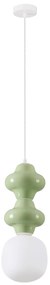 LED zeleno-biele moderné svietidlo Clio 2