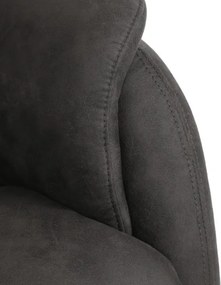 Polohovacie kreslo čierne, elektrické TV-L8902 BK3