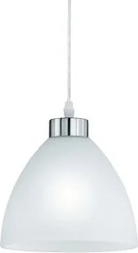 Luster Dallas, biele opálové sklo%