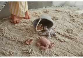 Béžový bavlnený detský hrací koberec ø120 cm Island – Lorena Canals