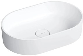 OMNIRES OVOUNBM - Umyvadlo OVO 55x36 cm dolomit, matná biela