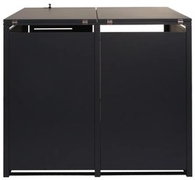 Prístrešok na smetiaku a drevo E83