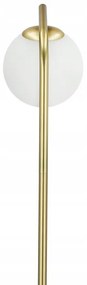Stojacia lampa 1xE27/40W/230V zlatá/biela