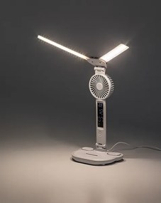Rabalux 74030 - LED stmievateľná stolová lampa s ventilátorom NOVILO LED/7W/5V