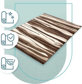 Koberec Sari K186A svetlohnedý