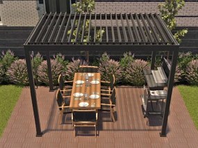 Reflect pergola antracit 3x3,6 m