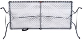 Skladací stôl RICO biely