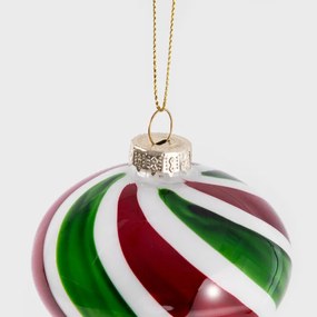 Vianočná ozdoba AMERE zelená / červená 715129