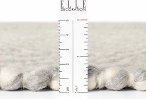 ELLE Decoration, Kusový koberec Lyon Beans 106317 Natural Cream Grey z kolekcie Elle, 140x200, šedá, obývacia izba
