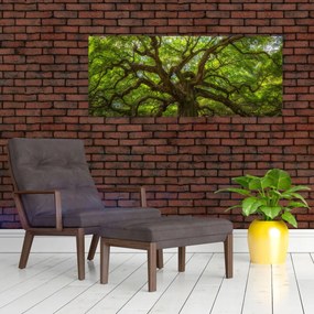 Obraz - Zelený strom (120x50 cm)