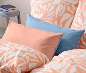 Obliečky na vankúš z renforcé, 2 ks, modrá a oranžová