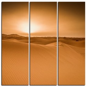 Obraz na plátne - Púšť Sahara - štvorec 3131B (105x105 cm)
