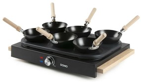 DOMO DO8719W elektrická fritéza a WOK, 2v1