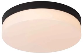 Lucide 79111/30/30 - LED Kúpeľňové svietidlo BISKIT LED/18W/230V IP44 čierna