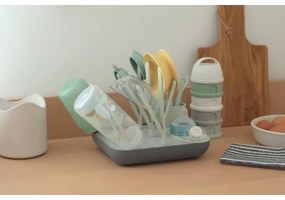 Beaba - Odkvapkávač na fľaše zelená/šedá