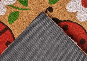 Hanse Home, DOPREDAJ: 45x75 cm Rohožka Berušky 105578 - na ven i na doma, 45x75, hnedá, chodba / predsieň