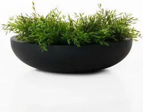 Okrasná miska PLANA, sklolaminát, 9xØ34 cm, antracit