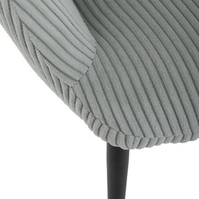 Relaxačné kreslo ušiak s taburetom ROYAL — kov, menčester, mentolová