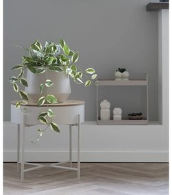 Kovový okrúhly odkladací stolík ø 40 cm Sisco – House Nordic