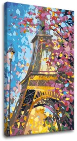 Maľovanie podľa čísel PREMIUM GOLD – Eiffel Tower