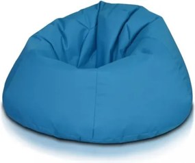 Sedací vak guľa Maxi polyester TiaHome - Svetlo modrá