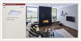 Paulmann 71024 - LED/22W Stropné svietidlo ABIA 230V matný chróm