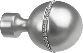 Garniže 25x25mm - dvojradové - KALISTO CRYSTAL - satin