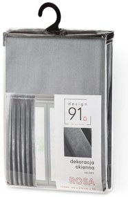 ZATEMŇOVACÍ ZÁVES NA PÁSKE ROSA 140X270 CM STRIEBORNÁ