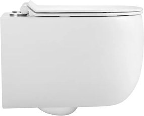 BPS-koupelny Závesná WC misa so SoftClose sedadlom HYD-6775, biela