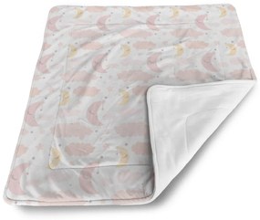 Sablio Deka pre bábätko Mesiačiky a obláčiky - 80x100 cm