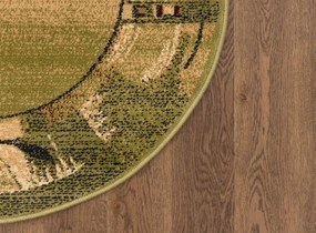 Koberec Agnella Standard Erba Chrom ovál