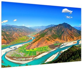 Obraz - River Yangtze (90x60 cm)
