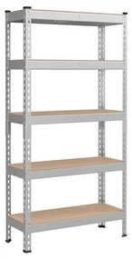 Regál GLR300E01 strieborný