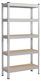 Regál GLR300E01 strieborný