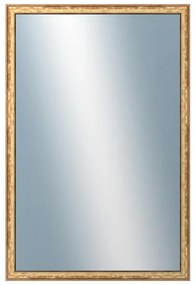DANTIK - Zrkadlo v rámu, rozmer s rámom 40x60 cm z lišty BEAUTY zlatá (2912)