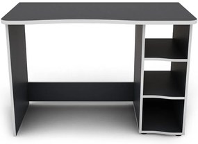 Písací Stôl Matrix 6 grafit/biela