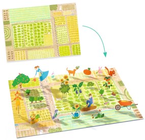 Kreatívna súprava so zdvíhacími samolepkami – 3D scény – farma