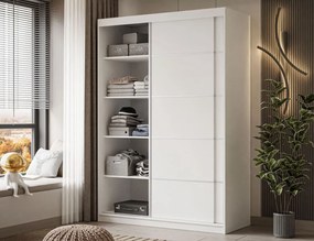 ŠATNÍKOVÁ SKRIŇA EMA 150 cm BIELA
