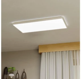 Eglo 901453 -LED Kúpeľňové stropné svietidlo ROVITO 17,2W/230V 30x57cm IP44 biela EG901453
