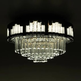 BRILAGI - LED stmievateľné stropné svietidlo CROWN LED/41W/230V priemer 48 cm čierne + DO