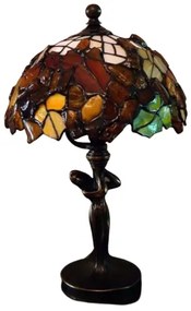 Tiffany jantarová lampa 30*20Ø AMBER