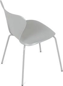 Jedálenská stolička sivá CT-X7034 GREY