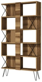 Knižnica Extra Walnut